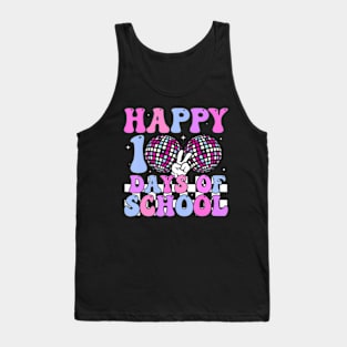 100 Days 100th Day Of School For Girls Boys Teacher Tank Top